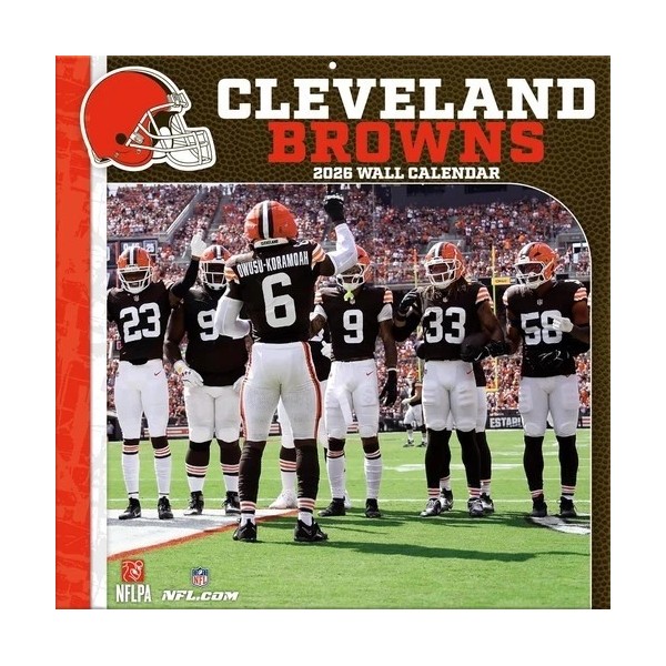 Jacksonville Jaguars 12" x 12" 2026 Calendario da parete anteriore