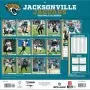 Jacksonville Jaguars 12" x 12" 2026 Wall Calendar Back