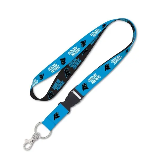 Carolina Panthers 1" Lanyard w/ Abnehmbare Schnalle