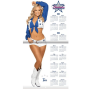copy of Calendario murale Dallas Cowboys Cheerleaders 12" x 12" 2026