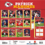 copy of Calendrier mural 2026 Kansas City Chiefs 12" x 12" 2026