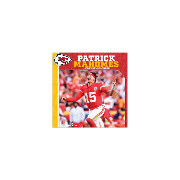 copy of Calendrier mural 2026 Kansas City Chiefs 12" x 12" 2026