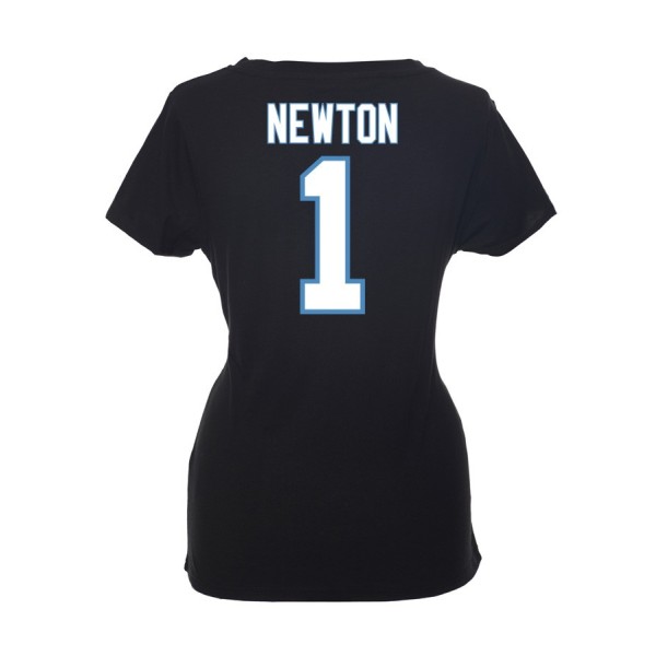 Carolina Panthers, Nome E Numero Di Ladies T-Shirt