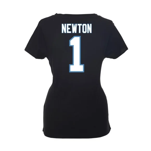 Carolina Panthers, Nome E Numero Di Ladies T-Shirt