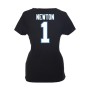 Carolina Panthers, Nome E Numero Di Ladies T-Shirt