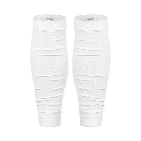 Pro Football - Manches de jambe à crans Blanc