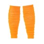 Manches de jambe de football professionnel orange