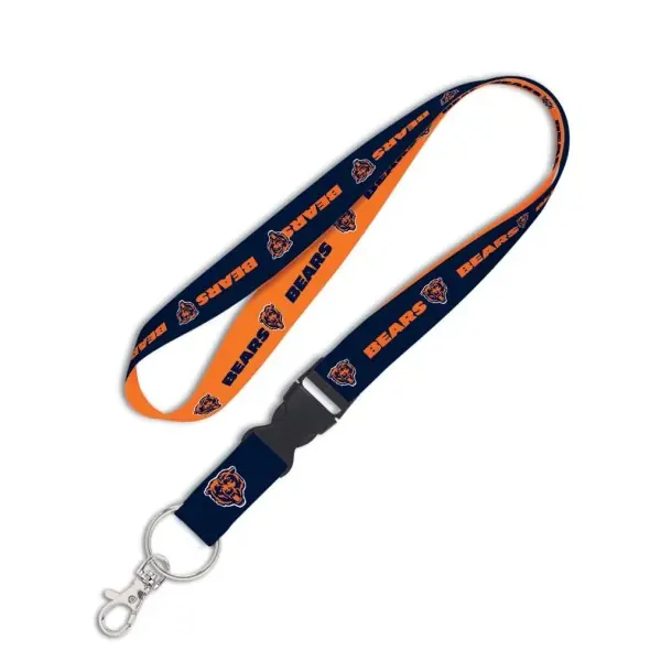 Cordón de 1" de los Chicago Bears con hebilla desmontable