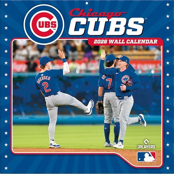 Chicago Cubs 2026 12" x 12" 2026 Wall Calendar