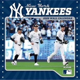 New York Yankees 2026 12" x 12" 2026 Wall Calendar