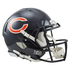 Chicago Bears Full Size Riddell Speed Replica Hjelm