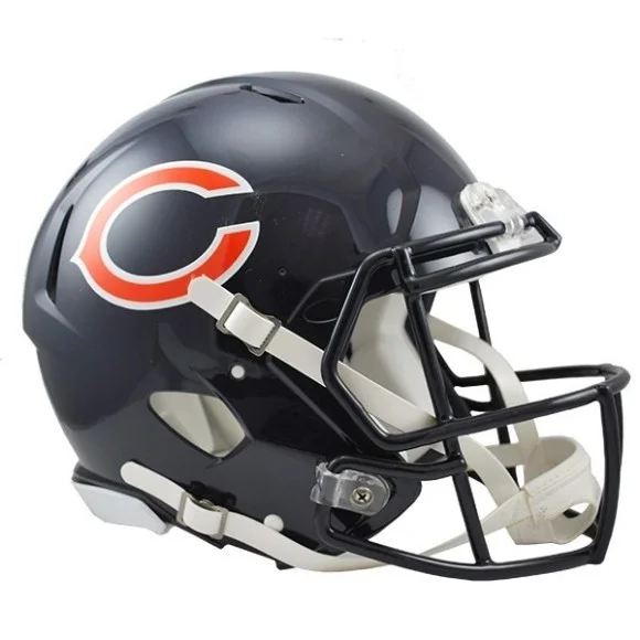 Chicago Bears Full Size Riddell Speed Replica hjelm