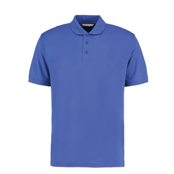 Essential - Poloshirt i broderet bomuld (kun med logo)