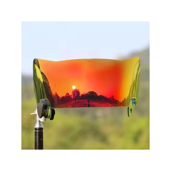 Pro Football Clear Red Visor