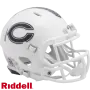 White Salute to Service Speed Mini Helmets 2024 Chicago Bears
