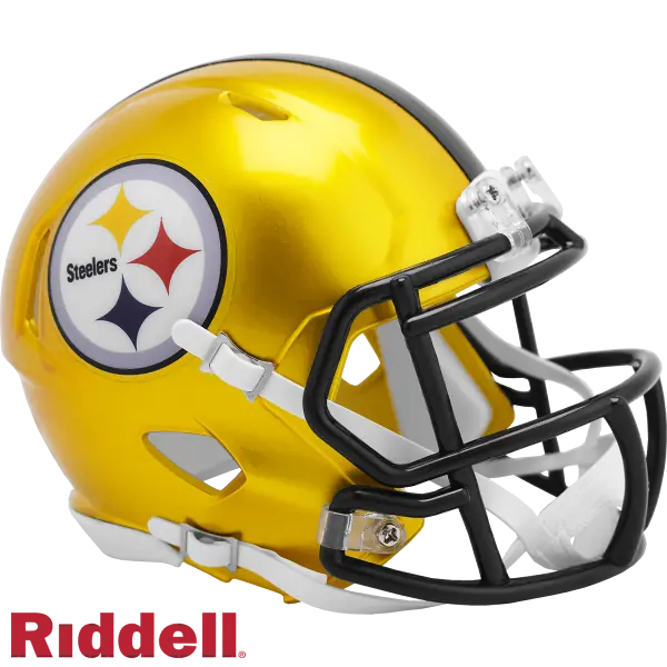 Pittsburgh Steelers Flash Replica Mini Speed Helmet