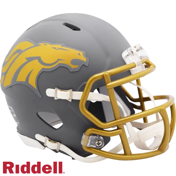 Slate Collection Speed Mini Helmets 2024 Denver Broncos