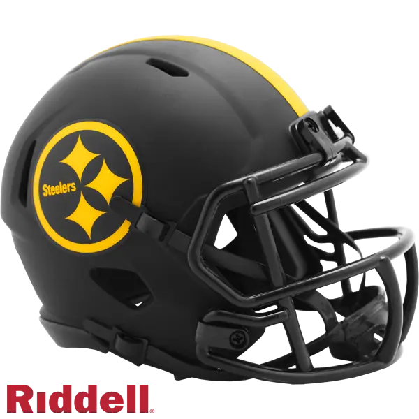 Réplica del casco Pittsburgh Steelers Eclipse Alternate Mini Speed