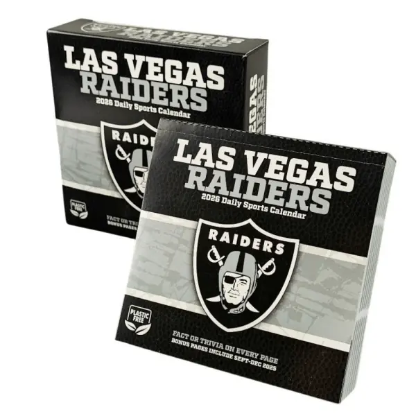 Las Vegas Raiders 2026 Box Calendar