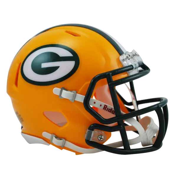Casco Mini Réplica de Velocidad de los Green Bay Packers