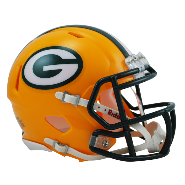 Green Bay Packers Replik Mini Geschwindigkeit Helm