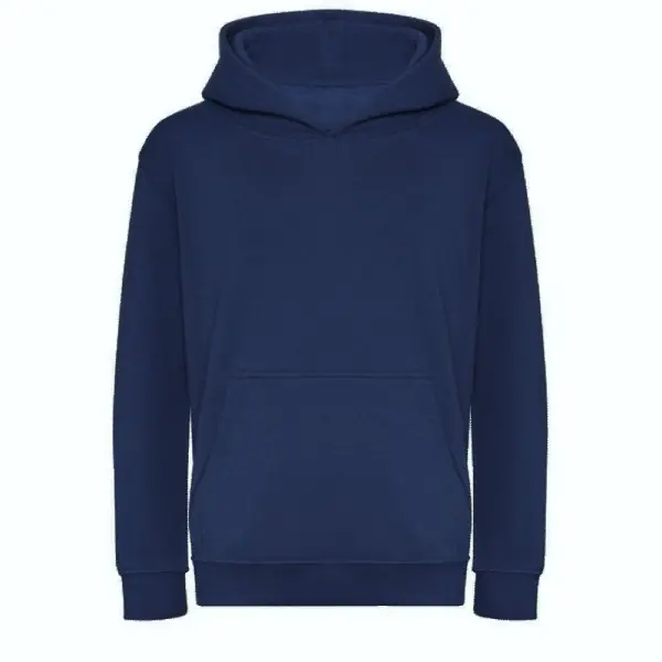 Essential - Slanted Text Classic Cotton Youth Hoodie
