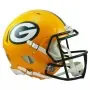 Green Bay Packers Full-Size Riddell Revolution Speed Authentic Hjälm