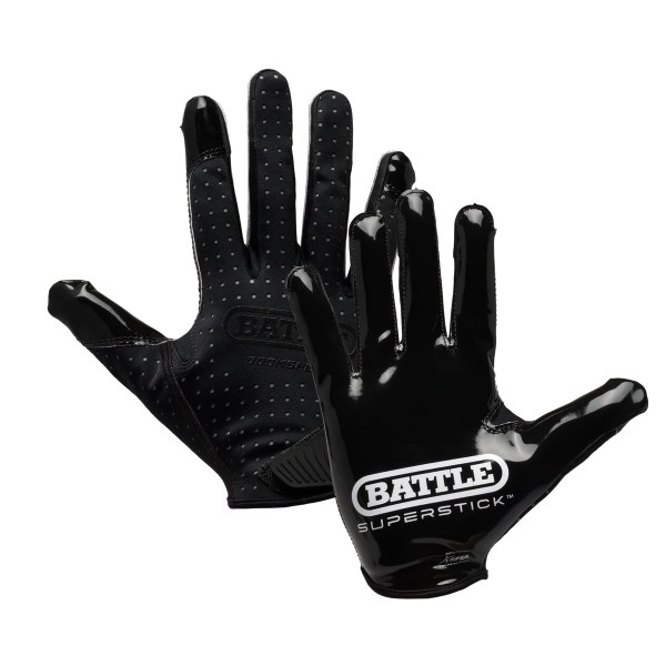 Battle Doom Speed Receiver Gloves Black