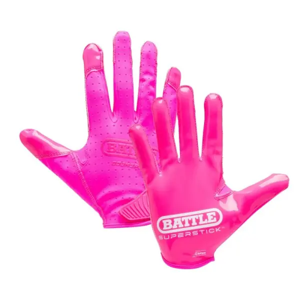 Battle Doom Speed Receiver Handschuhe Rosa
