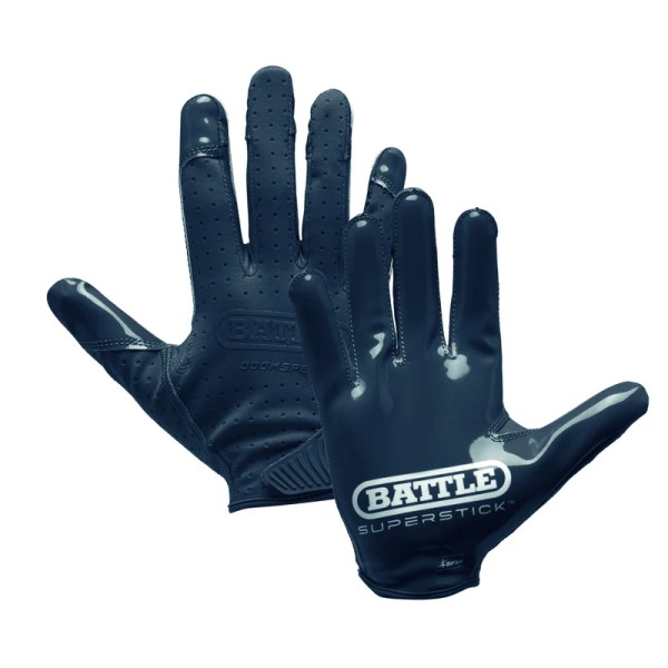 Battle Doom Speed Receiver Gloves Navy