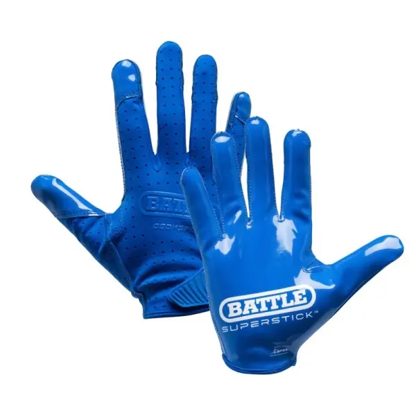 Battle Doom Speed Receiver Handschuhe Königsblau