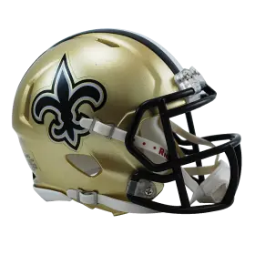 Réplicas de Casco Mini Speed de los New Orleans Saints