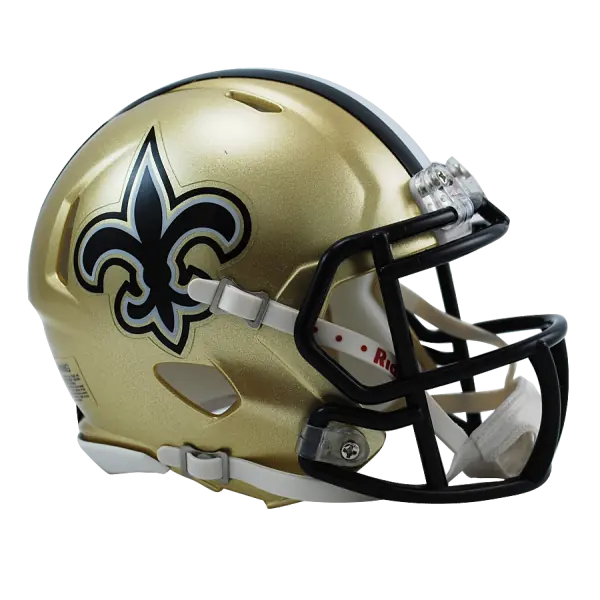 New Orleans Saints Nachbildung Mini Speed Helm