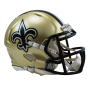 New Orleans Saints Replika Mini Speed Hjälm