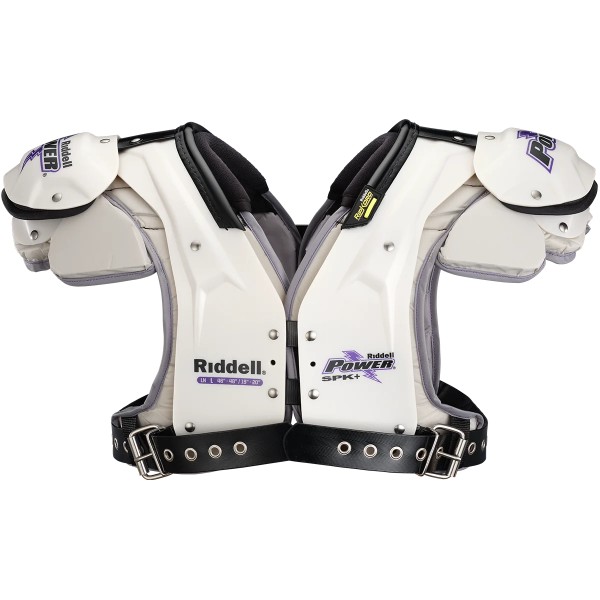 Riddell Power SPK+ Lineman Position Shoulder Pads Front