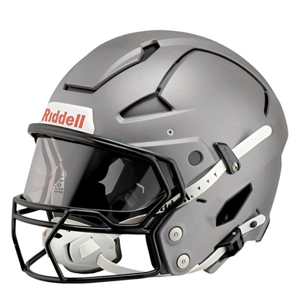 Riddell Axiom Varsity Helm Silber