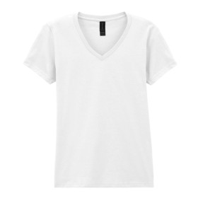 Team - Property of Womens Classic Cotton V-Neck T-Shirt