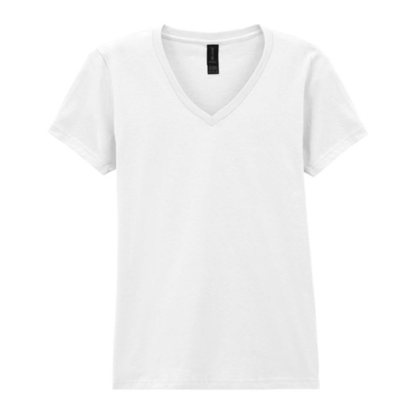Team - Property of Womens Classic Cotton V-Neck T-Shirt