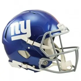 New York Giants Vollformat Riddell Revolution Speed Authentischer Helm