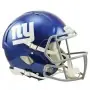 Casco Autentico Riddell Revolution Speed a Grandezza Naturale dei New York Giants