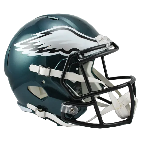 Philadelphia Eagles Full Size Riddell Speed Replica Hjelm