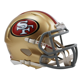 Casco Réplica Mini Speed de los San Francisco 49ers