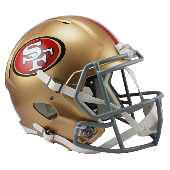San Francisco 49ers Full Size Riddell Speed Replica Helmet