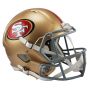 49ers de San Francisco Pleine Taille Riddell Vitesse Réplique de Casque