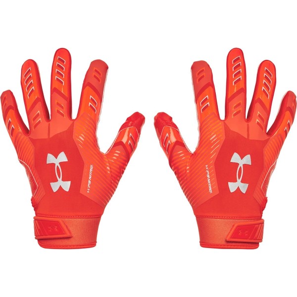 Under Armour F9 Nitro Receiver Gloves red
