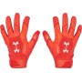 Under Armour F9 Nitro Receiver Gloves red