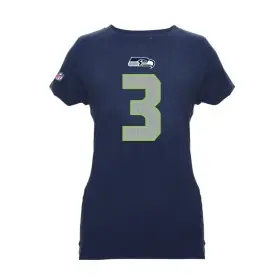 Seattle Seahawks Maglietta Donna con Nome e Numero