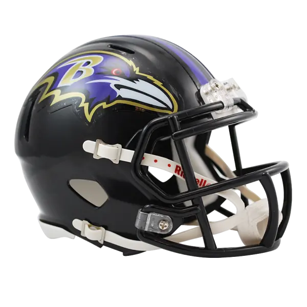 Casco Mini Replica Speed dei Baltimore Ravens