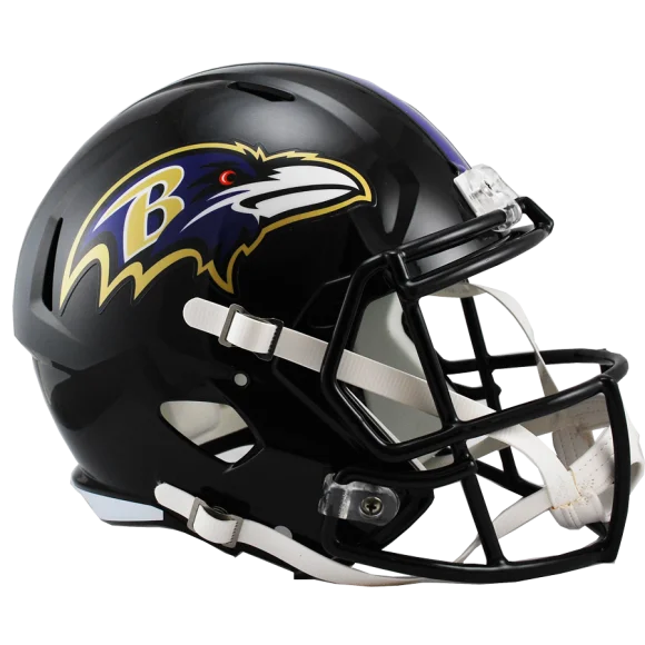 Baltimore Ravens Full Size Riddell Speed Replica hjelm
