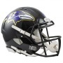 Casco Auténtico Riddell Revolution Speed de Tamaño Completo de los Baltimore Ravens